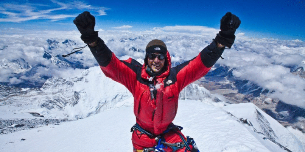 View From Top of Mount Everest