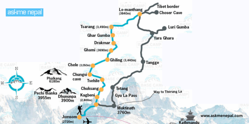 mustang itinerary